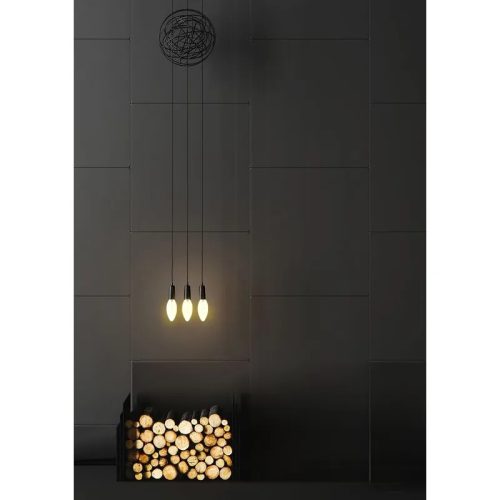 LED filament izzó 4,5W E14 4000K semleges fehér üveg ZWF106
