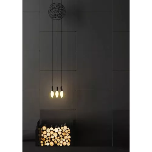 LED filament izzó 7,5W E27 4000K semleges fehér üveg ZWF201