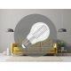 LED filament izzó 13W E27 4000K semleges fehér üveg ZWF203